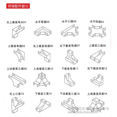 热镀锌电缆桥架 定制大跨距式 各种规格 质量保障图5